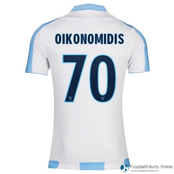 Lazio Trikot Auswarts Oikonomidis 2017-18 Fussballtrikots Günstig